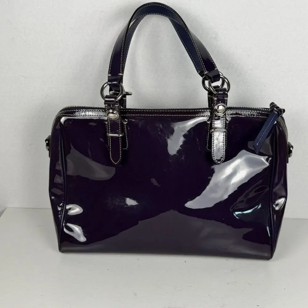 Coach structured satchel